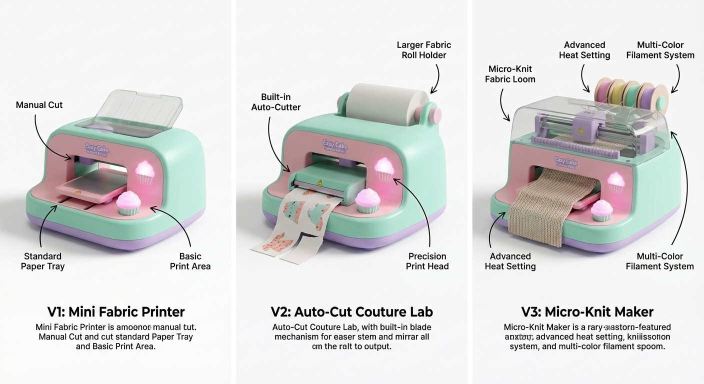 Product Evolution: V1, V2, and V3
